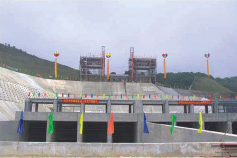 Guangzhou Huadu Reservoir Exterior Wall Paint Project